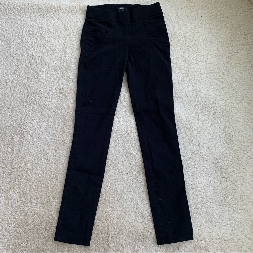 XOXO, skinny dress pants
